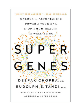 英文原版 Super Genes 超级基因 如何改变你的未来 Deepak Chopra 英文版 进口英语原版书籍