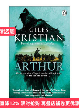 英文原版 Arthur 亚瑟 Giles Kristian畅销亚瑟王系列历史小说 英文版 进口英语原版书籍
