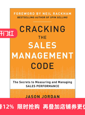 英文原版 Cracking the Sales Management Code 99%的销售指标都用错了 破解销售管理的密码 精装 英文版 进口英语原版书籍