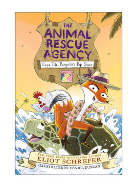 英文原版 The Animal Rescue Agency #2 Case File Pangolin Pop Star 动物救援机构1 穿山甲明星 英文版 进口英语原版书籍