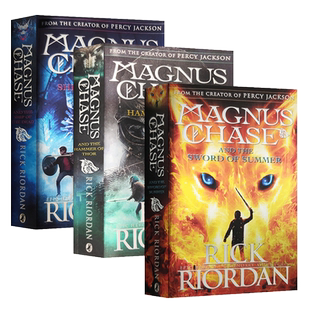 马格纳斯与仙宫之神 英文原版科幻小说 Magnus Chase 马格纳斯与北欧神话 夏日之剑 雷神之锤 死亡之舟 波西杰克逊 进口书