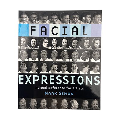Facial Expressions 面部表情大全 Mark Simon进口原版英文书籍