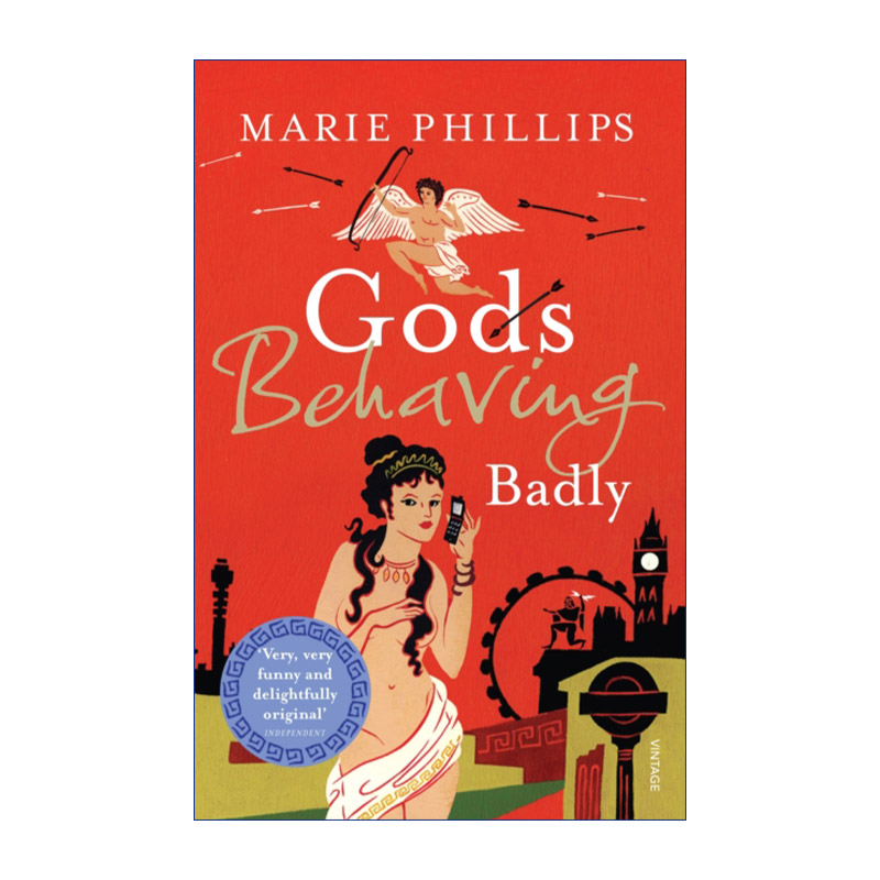 Gods Behaving Badly 阿波罗的伦敦爱情故事 玛丽•菲利普进口原版英文书籍