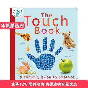 英文原版 The Touch Book My World 我的触摸书 儿童绘本 纸板书 Thomas Elliott 英文版 进口英语原版书籍