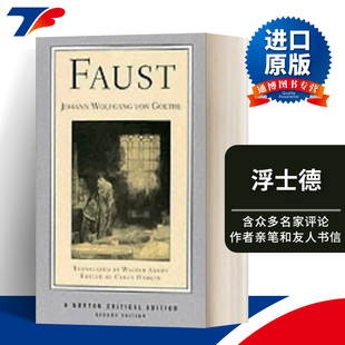 英文原版 Faust 浮士德 诺顿文学解读系列 Norton Critical Editions 英文版 进口英语原版书籍