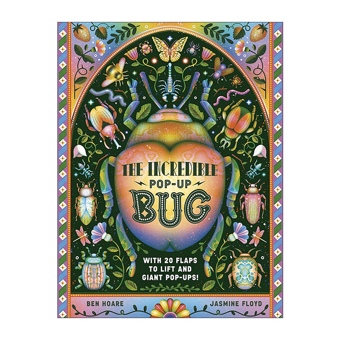 英文原版 The Incredible Pop-up Bug 不可思议的虫子 儿童科普百科立体翻翻书精装 英文版 进口英语原版书籍