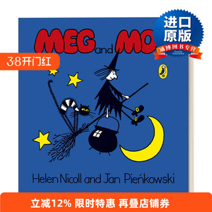 Meg and Mog 女巫麦格和小猫莫格 纸板书进口原版英文书籍