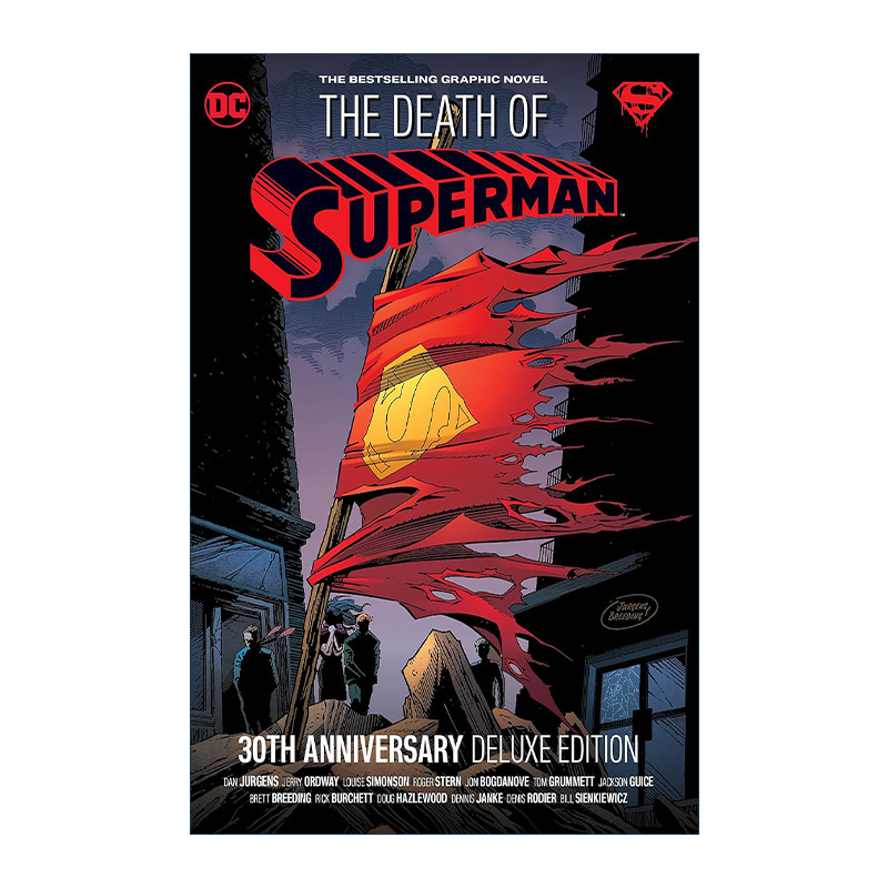 英文原版 The Death of Superman 超人之死 30周年纪念豪华精装收藏版 DC漫画 Dan Jurgens 英文版 进口英语原版书籍 书籍/杂志/报纸 漫画类原版书 原图主图