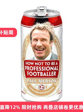 英文原版 How Not to Be a Professional Footballer 前阿森纳球星保罗·默森自传 英文版 进口英语原版书籍