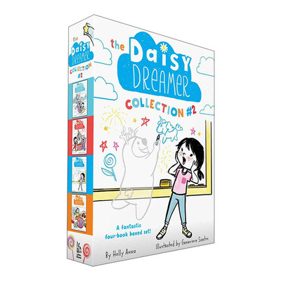 英文原版 The Daisy Dreamer Collection #2  梦想家女孩黛西 5-8册盒装 进口原版英文书籍