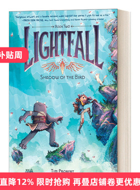 Lightfall #2: Shadow of the Bird  光陨2:鸟影 全彩漫画小说进口原版英文书籍