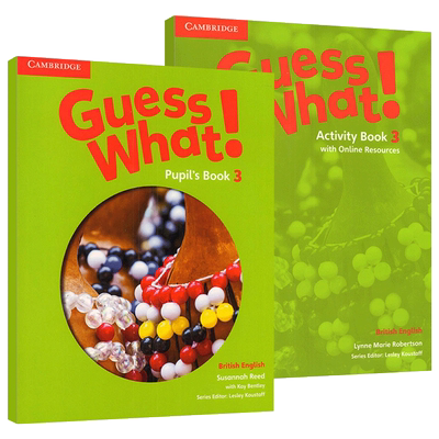 进口剑桥少儿英语教材3级别