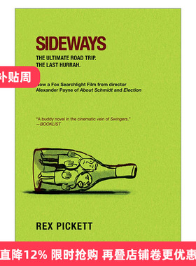英文原版 Sideways 杯酒人生 小说 英文版 进口英语原版书籍
