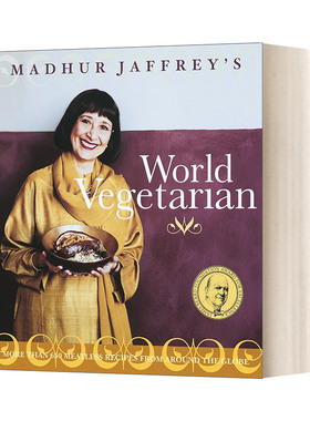 Madhur Jaffrey's World Vegetarian 赫尔·杰弗瑞的世界素食主义者进口原版英文书籍