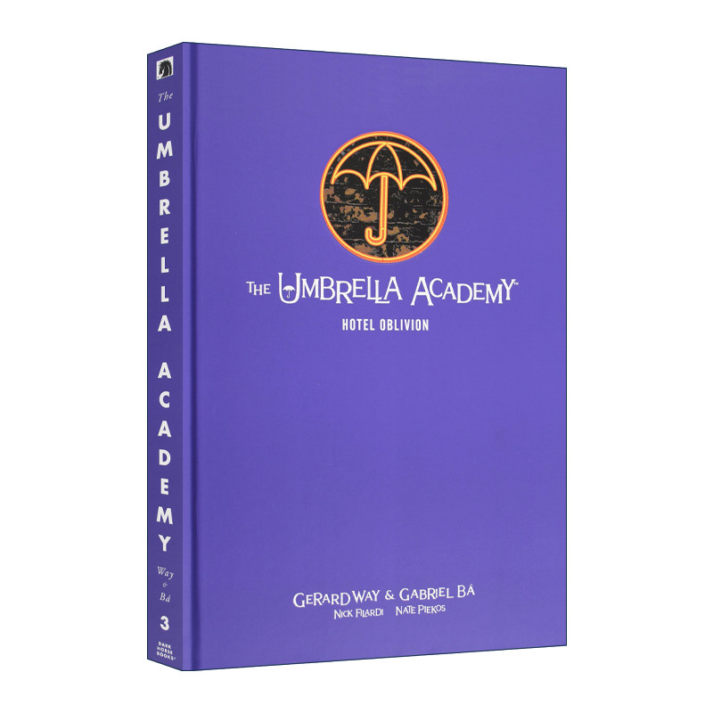 英文原版 The Umbrella Academy Library Edition Volume 3 伞学院漫画3 忘旅馆收藏版 精装 英文版 进口英语原版书籍