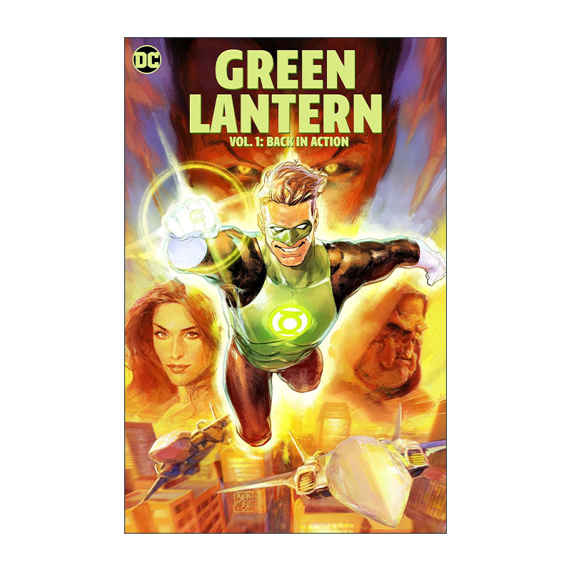 英文原版 Green Lantern 1 Back in Action 绿灯侠 卷一 再次行动 DC漫画 Jeremy Adams 英文版 进口英语原版书籍