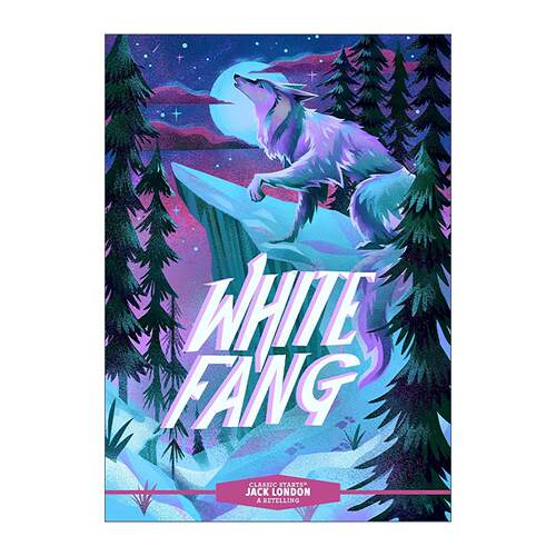 英文原版 Classic Starts White Fang 开始读经典 白牙 精装 英文版 进口英语原版书籍