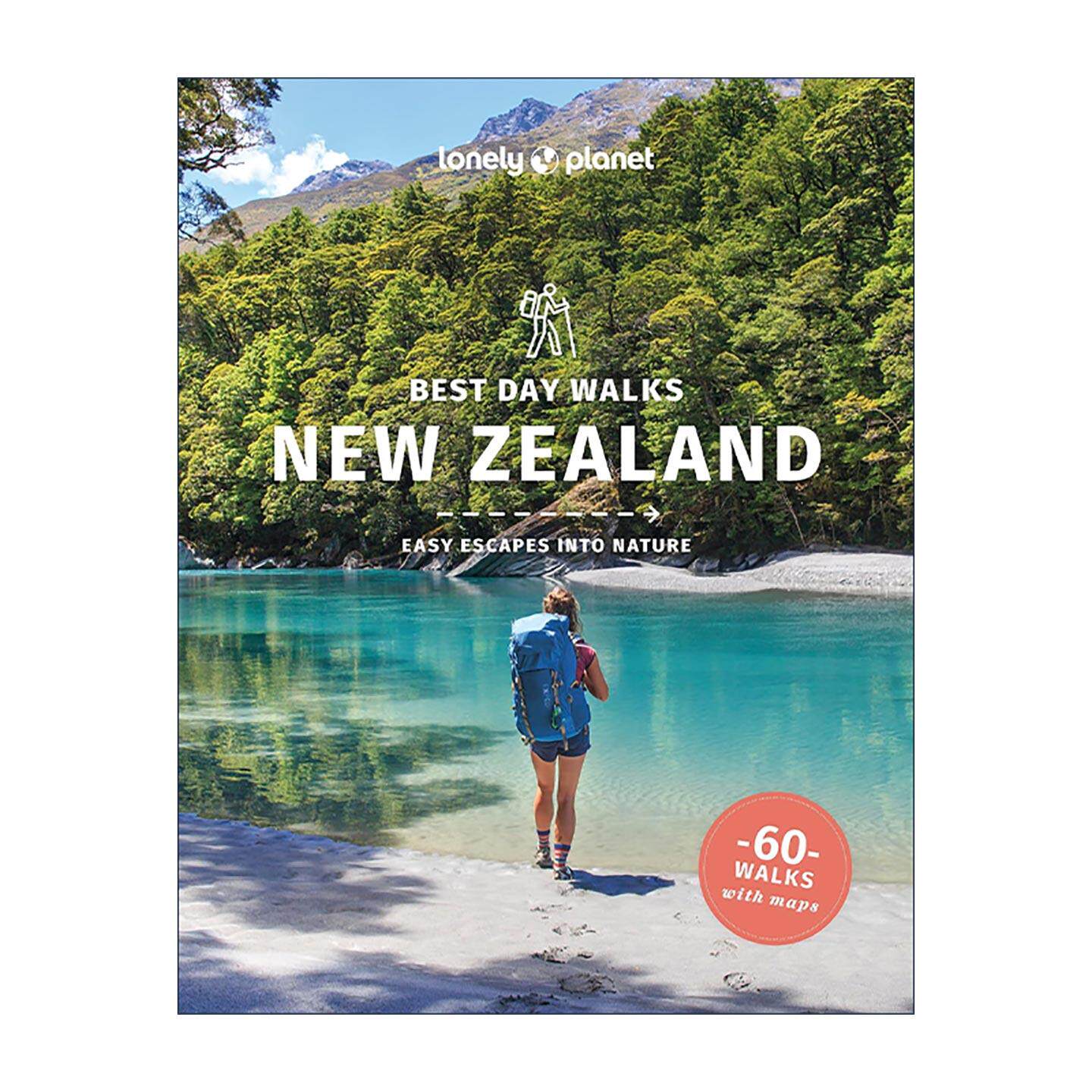 英文原版 Lonely Planet Best Day Walks New Zealand 新西兰一日游徒步路线精选60条 第2版 孤独星球旅行指南 进口英语原版书籍