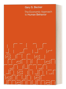 英文原版 The Economic Approach to Human Behavior 人类行为的经济分析 豆瓣推荐  Gary S. Becker 英文版 进口英语原版书籍
