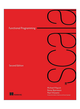 英文原版 Functional Programming in Scala  Second Edition Scala函数式编程 第2版 英文版 进口英语原版书籍
