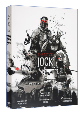 The Art of Jock  Jock画集 游戏原画设定大师画集 精装进口原版英文书籍