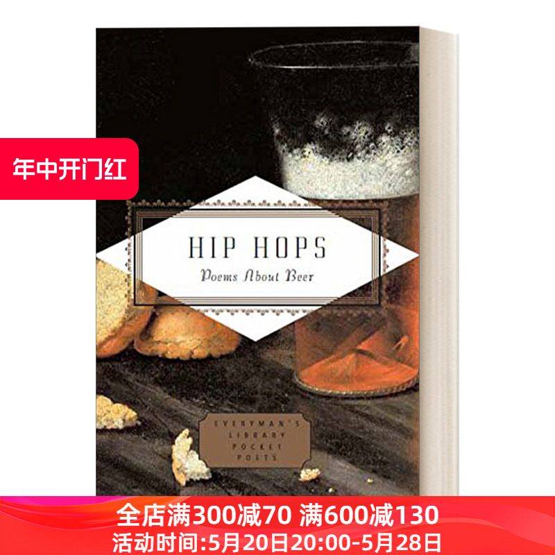 Hip Hops: Poems About Beer酒诗歌集 Everyman精装收藏版口袋诗歌系列进口原版英文书籍