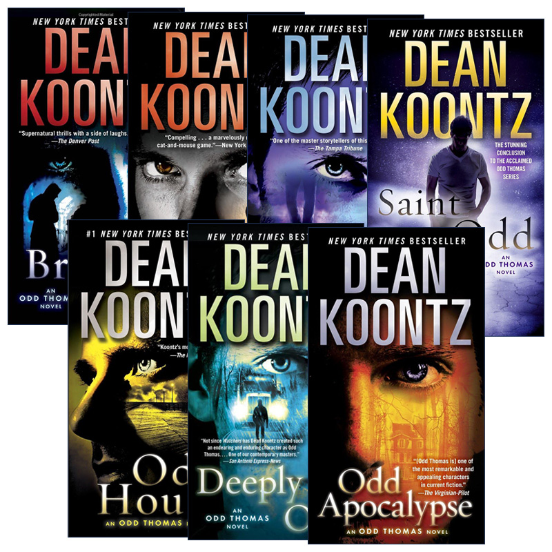 Odd Thomas 小镇怪客托马斯系列7册 惊悚恐怖悬疑小说 纽约时报畅销书  Dean Koontz进口原版英文书籍