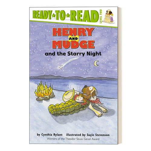 英文原版 Henry and Mudge and the Starry Night 亨利和玛吉 美丽的星空 汪琣珽第二阶段书单 英文版 进口英语原版书籍