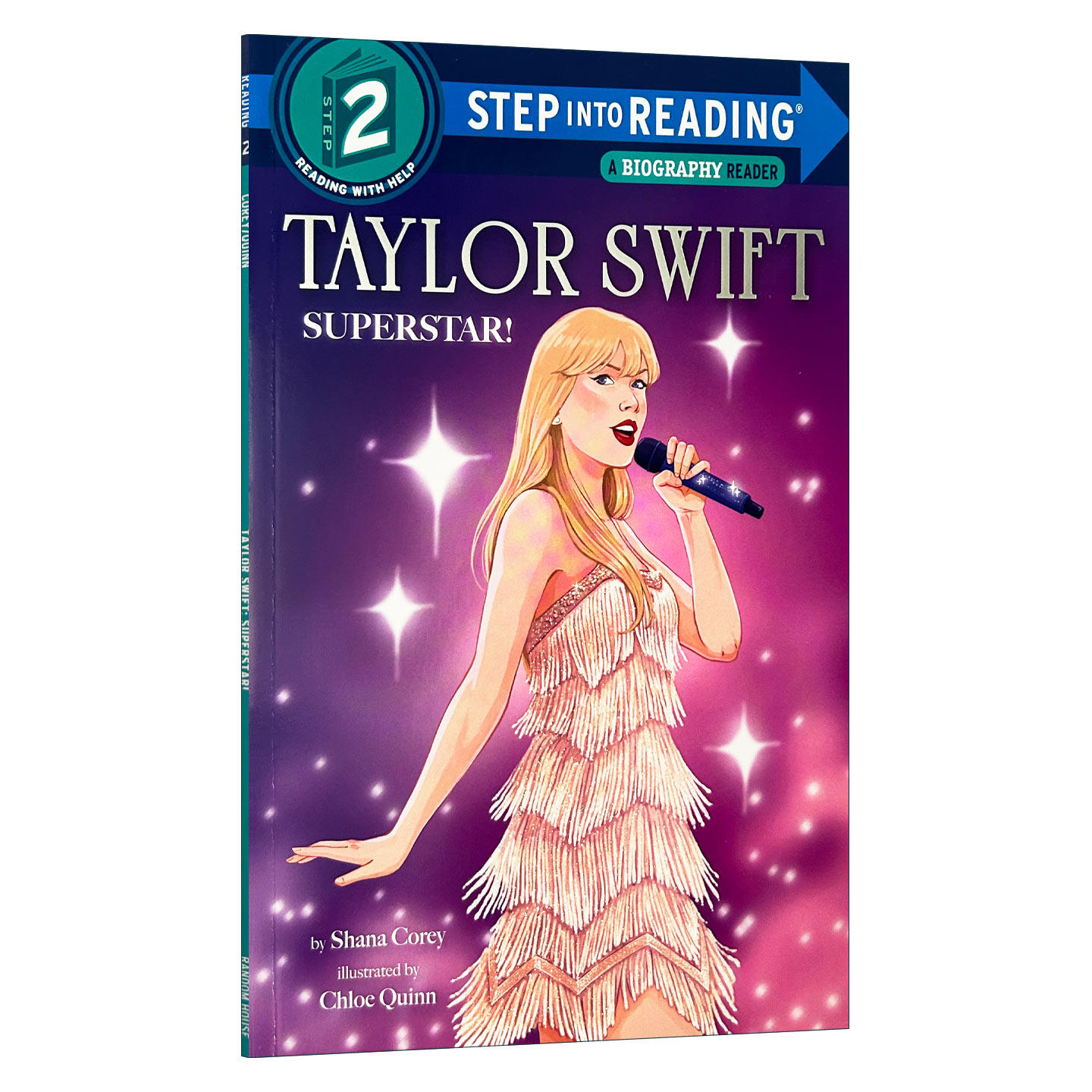 英文原版 Step into Reading 2 Taylor Swift Superstar 泰勒·斯威夫特 超级巨星 兰登经典分级读物 英文版 进口英语原版书籍