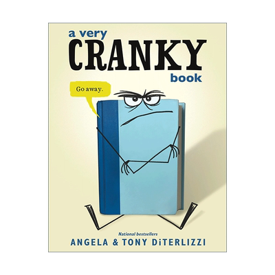 英文原版 A Very Cranky Book 脾气暴躁的书 精装图画书 英文版 进口英语原版书籍