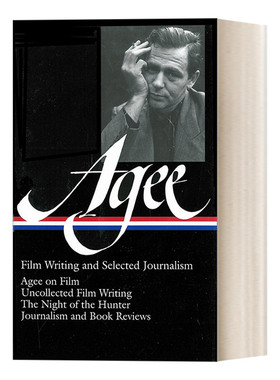 英文原版 James Agee 詹姆斯·艾吉 电影写作和精选新闻报道 普利策奖得主 精装美国文库 英文版 进口英语原版书籍