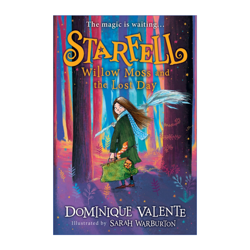 英文原版 Starfell Willow Moss and the Lost Day 星落1 薇洛·莫斯与失落的星期二 儿童奇幻插画章节书 英文版 进口英语书籍