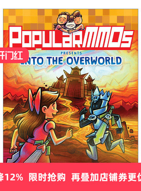 英文原版 PopularMMOs Presents Into the Overworld 全彩奇幻冒险游戏漫画 英文版 进口英语原版书籍