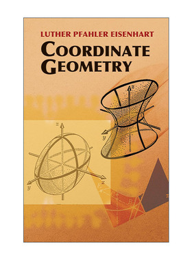 英文原版 Coordinate Geometry 坐标几何 数学 Luther Pfahler Eisenhart 英文版 进口英语原版书籍