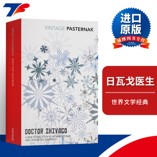 Boris 进口英语书籍 Zhivago 战争爱情故事小说 文学名著 Pasternak 帕斯捷尔纳克 诺贝尔奖作者作品 英文原版 Doctor 日瓦戈医生