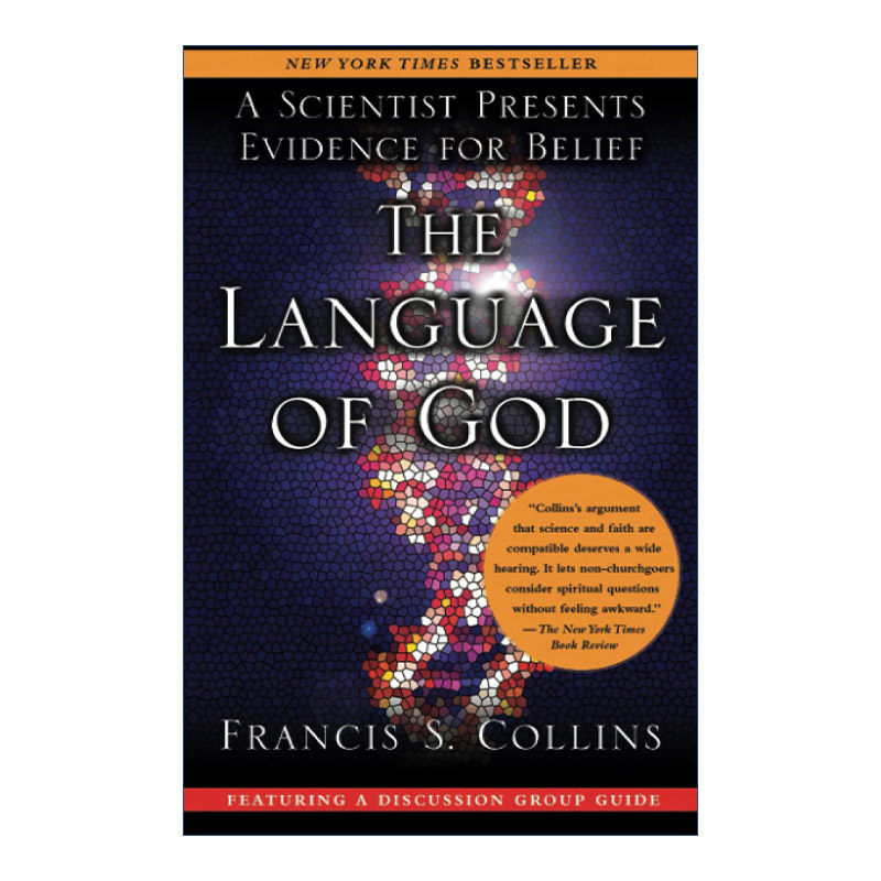 英文原版 The Language of God 上帝的语言 一位科学家为信仰提供证据 美国科学院院士 Francis S. Collins 进口英语原版书籍