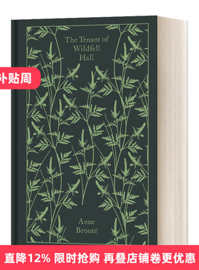 进口英文原版小说 威尔德菲尔庄园的房客 Tenant Of Wildfell Hall 女房客 爱情婚姻故事小说 英文文学名著 布纹经典 Anne Bronte