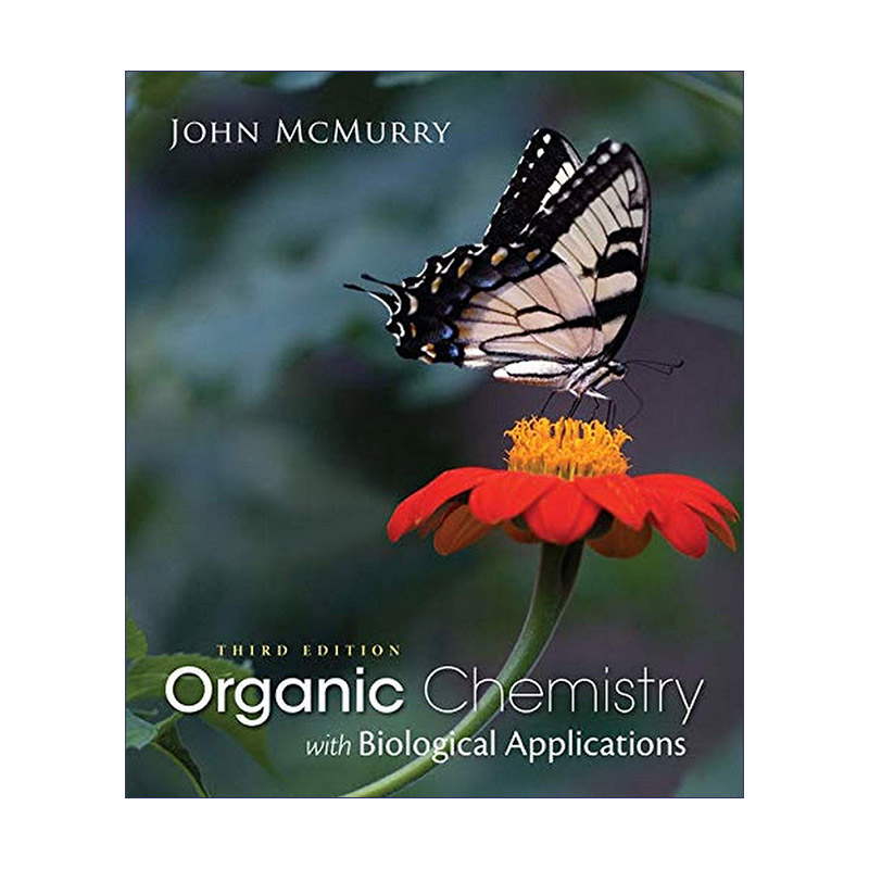 英文原版 Organic Chemistry With Biological Applications 有机化学与生物学应用 精装第3版 英文版 进口英语原版书籍