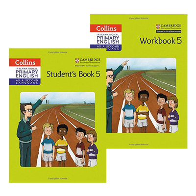 英国国际学校小学五年级英语教材练习册2册 Collins Primary English Student's Book Workbook Stage 5 英文原版剑桥小学学生用书