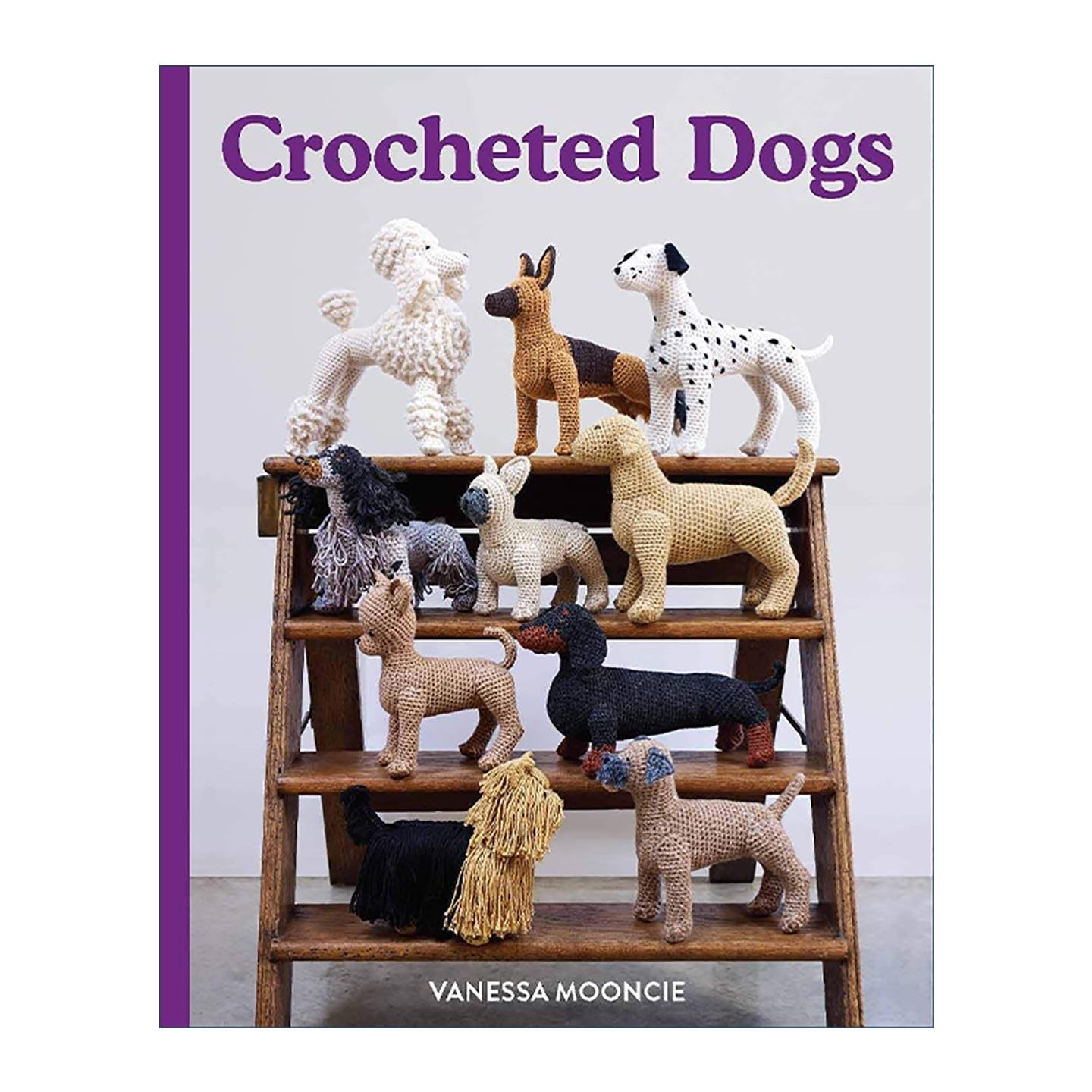 英文原版 Crocheted Dogs 手工编织钩针编织小动物 狗狗样式 英文版 进口英语原版书籍