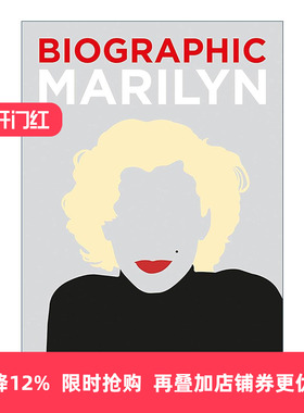 英文原版 Biographic Marilyn 玛丽莲梦露 美国女演员 信息图表式精装名人传记 英文版 进口英语原版书籍