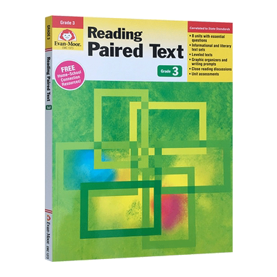 Reading Paired Text Grade 3 TE 阅读课堂系列 知识问答 三年级 完整版进口原版英文书籍