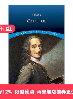 英文原版 Candide 老实人 伏尔泰 Dover Thrift Editions 英文版 进口英语原版书籍