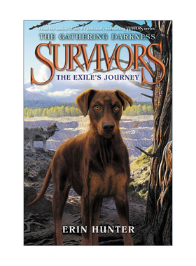 英文原版 Survivors The Gathering Darkness 5 The Exile's Journey 狗武士二部曲 黑暗笼罩 流亡之路 英文版 进口英语原版书籍