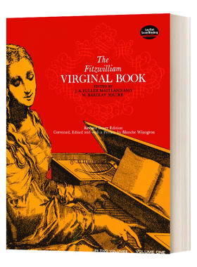 英文原版 The Fitzwilliam Virginal Book  Volume One 费茨威廉·维吉尔之书 第1卷 英文版 进口英语原版书籍