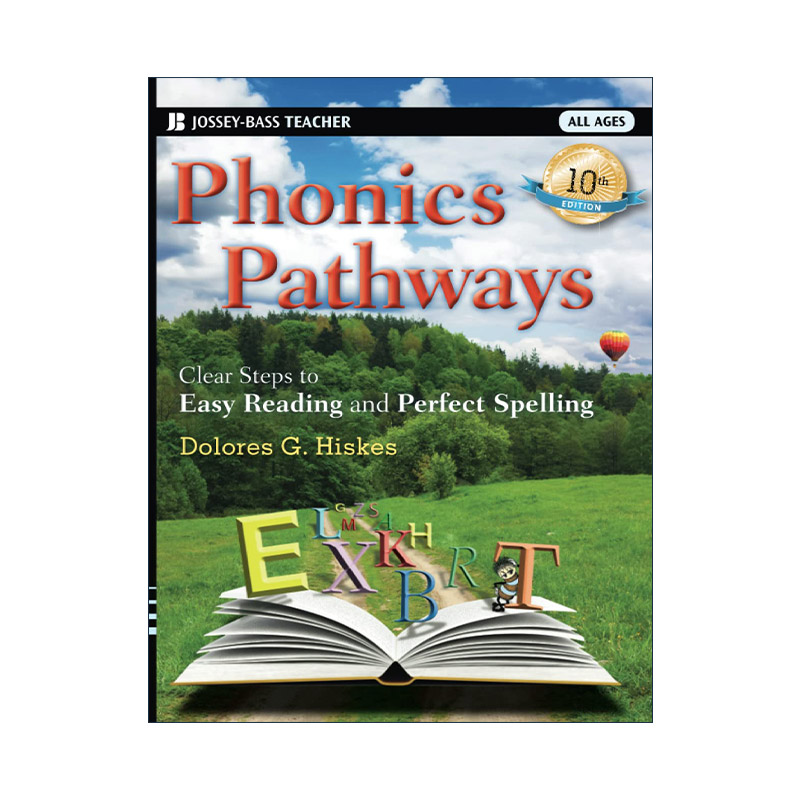 英文原版 Phonics Pathways 声音基础教学法 方便阅读和完善拼写的明确步骤 第10版 英文版 进口英语原版书籍