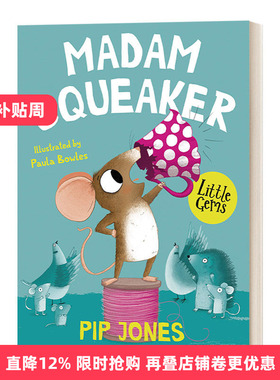 Madam Squeaker 老鼠米内塔 小宝石阅读系列进口原版英文书籍