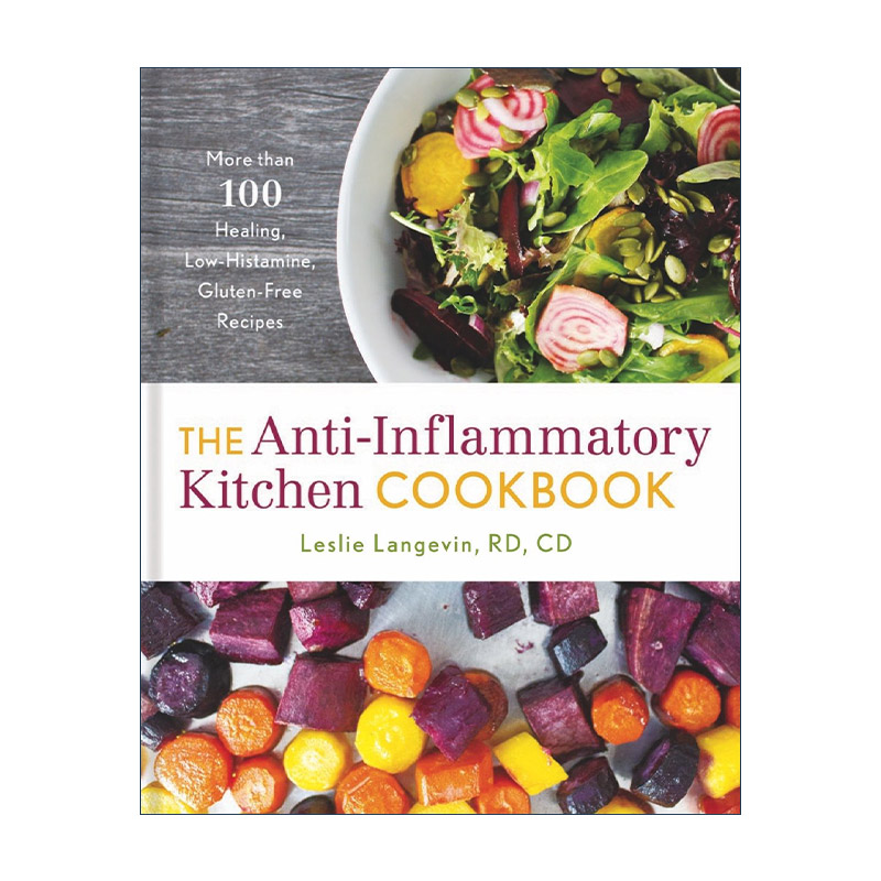 英文原版 Anti-Inflammatory Kitchen Cookbook 抗炎症食谱 精装 英文版 进口英语原版书籍