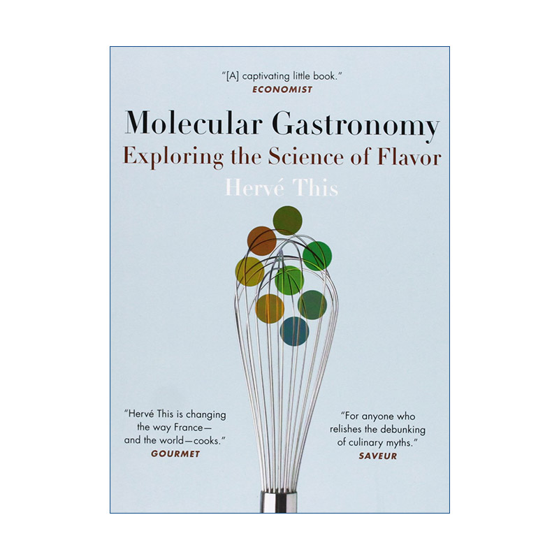 Molecular Gastronomy 分子厨艺 探索美味的科学秘密 Hervé This进口原版英文书籍