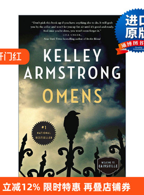 英文原版 Omens Cainsville 01 预兆 凯恩斯维尔系列1 奇幻推理小说 Kelley Armstrong 英文版 进口英语原版书籍
